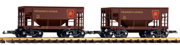 Piko 38972 Pennsylvania Railroad (PRR) Ore Car, 2 - Pack (G - Scale) - Wolfe Nursery