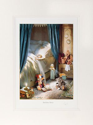 Bedtime Story - Collector's Print - Wolfe Nursery
