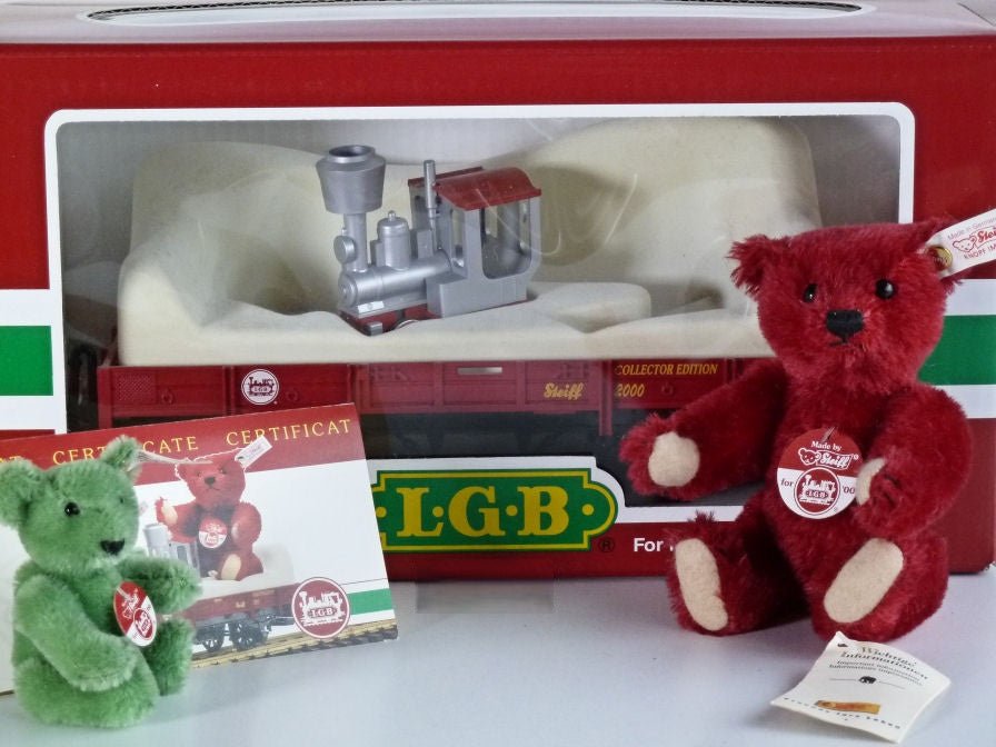 LGB x Steiff 43100 Freight Car Set - Wolfe Nursery