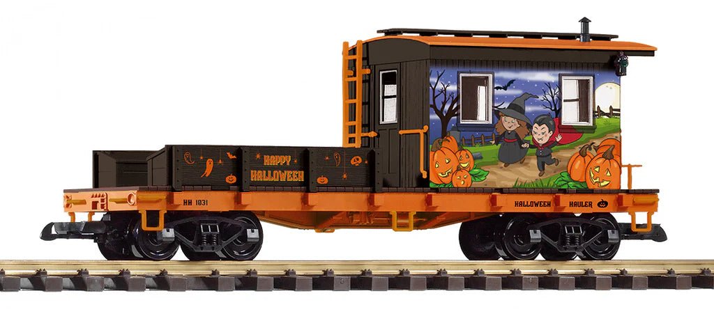 Piko 38790 Halloween Work Caboose (G - Scale) - Wolfe Nursery