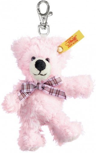 Teddy Bear (Keyring - Pink) - Wolfe Nursery